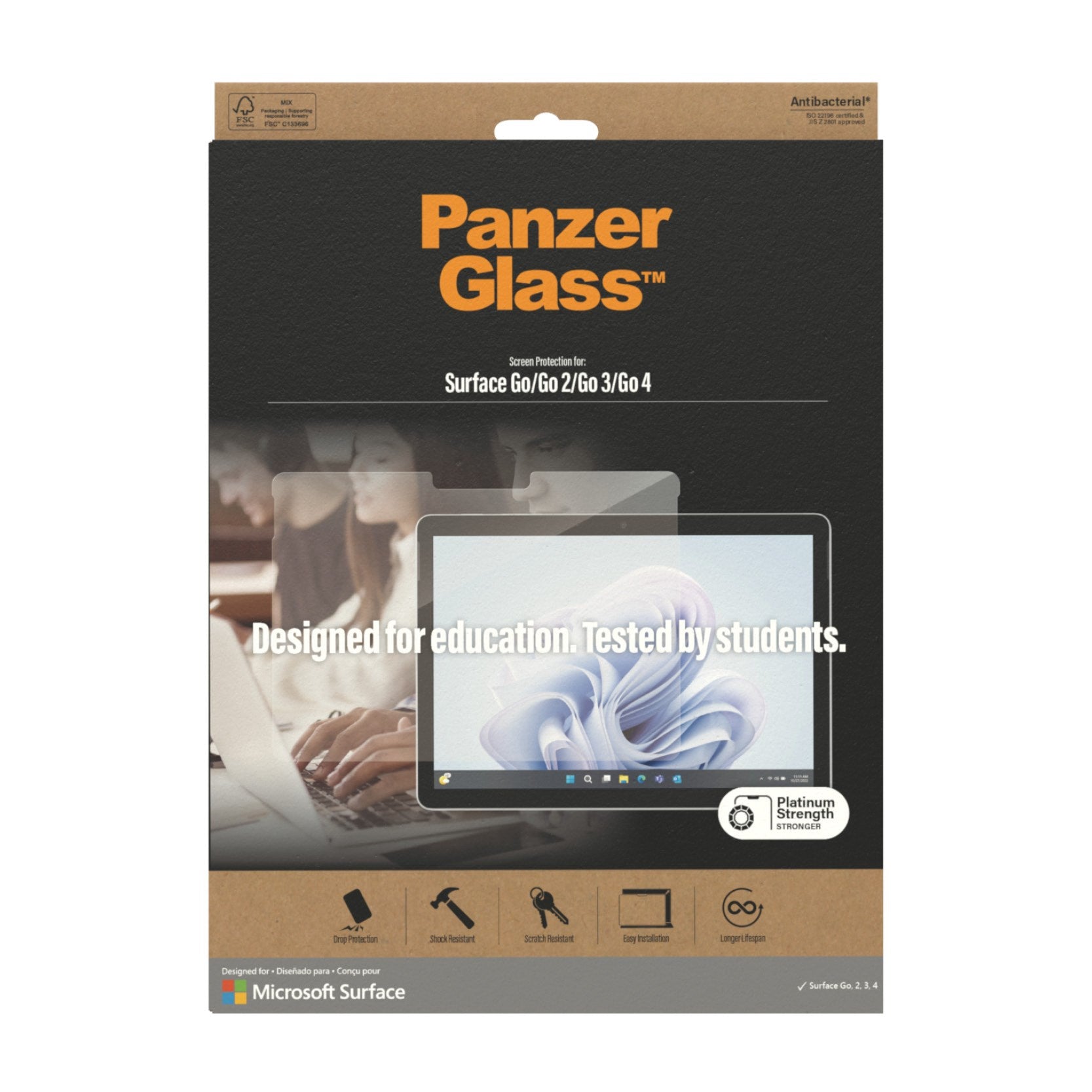 PanzerGlass® Displayschutz Microsoft Surface Go 4 | Go 3 | Go 2 | Go